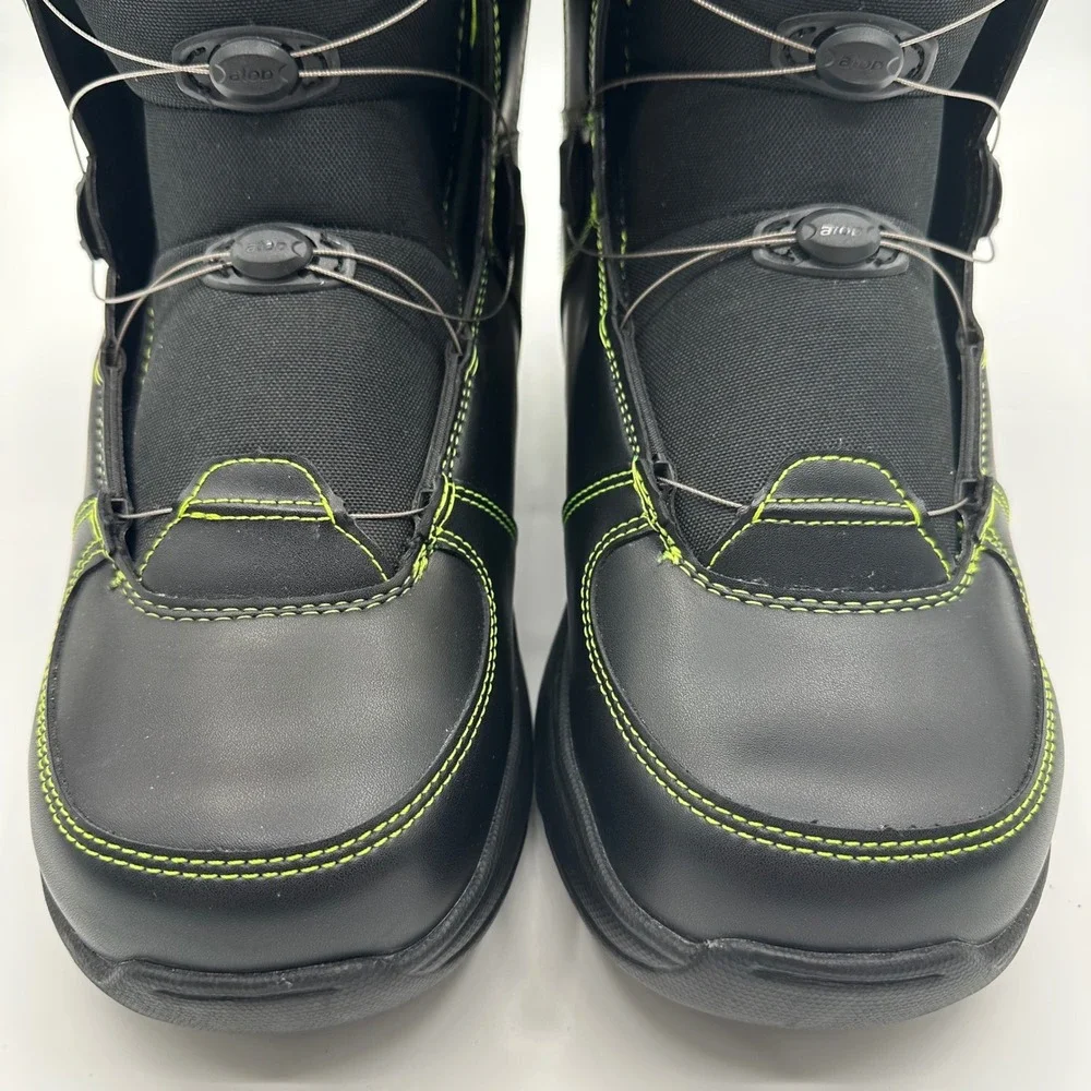 Whitewoods Matrix 880 Snowboard Boots Mens 13 Black‎ Neon MOZ Dial Thinsulate